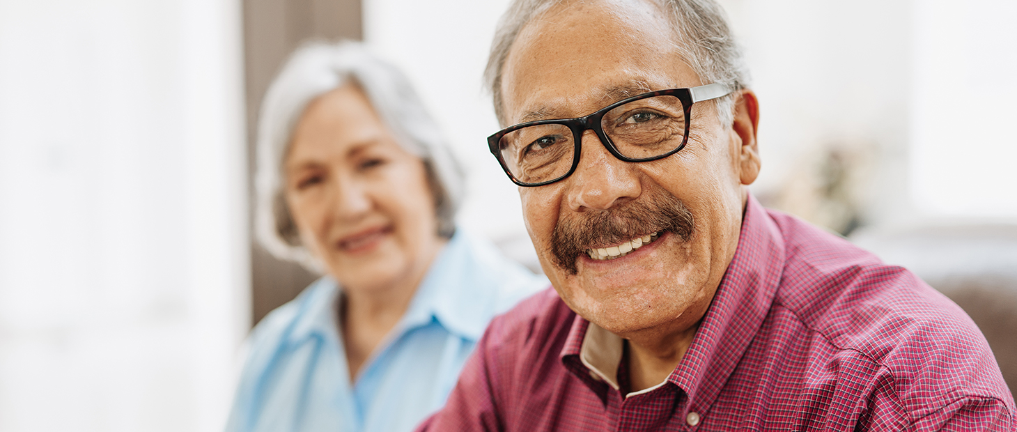 Two senior adults