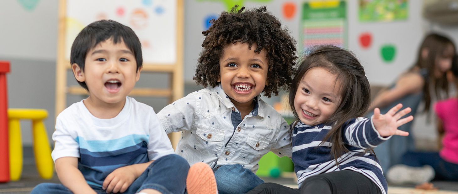 Group of toddlers
